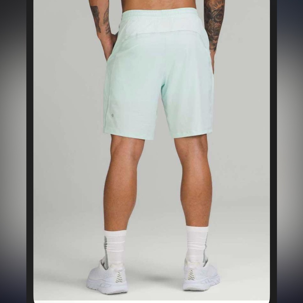 Lululemon Athletica pacebreaker Aqua Athletic Shorts - Picture 2 of 7